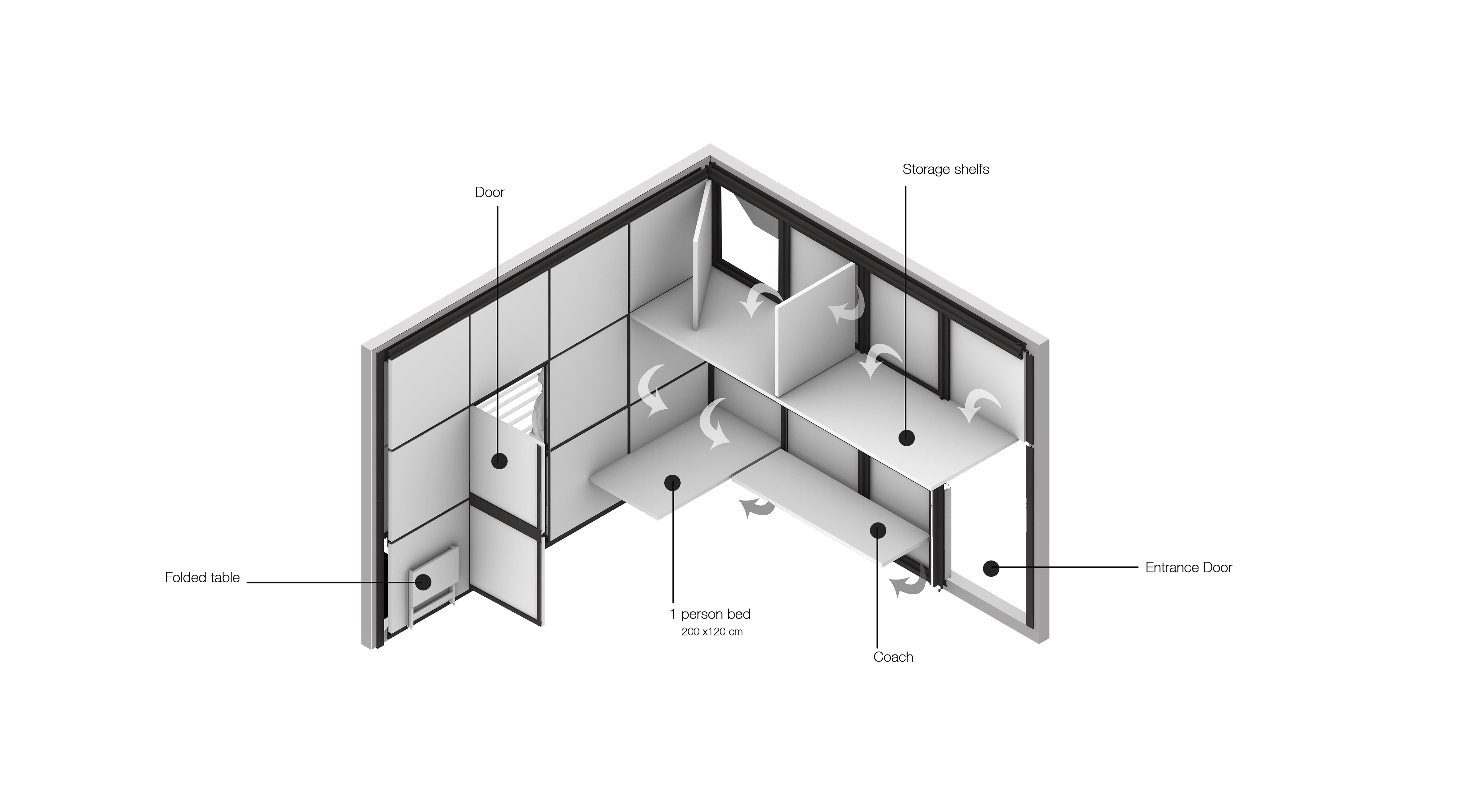 Expanded Furniture Option 1